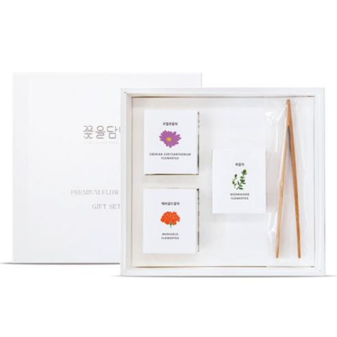[꽃을담다] 꽃차 3종세트! 향긋한 마음을 선물하세요~
