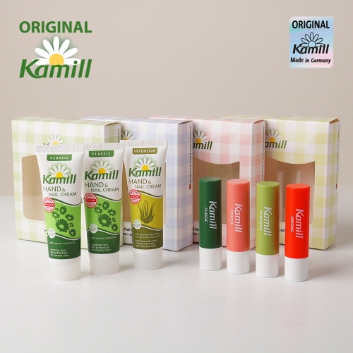 카밀 핸드크림 30ml 립밤 4p 세트 (케이스 포함)