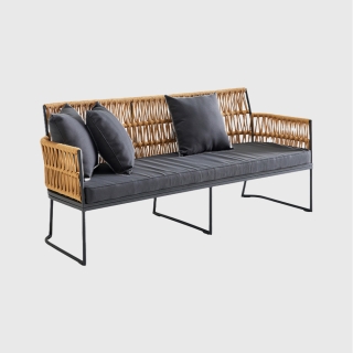 아델리오3인소파(머스타드)