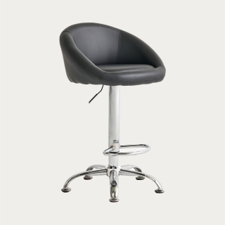 베이글 빠텐(PU)-오발형블랙