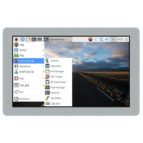 CPi-S102WR (10.2인치/산업용 라즈베리 파이/산업용 PC/산업용 컴퓨터/터치 패널 PC)