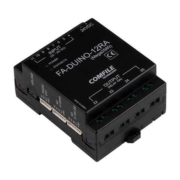 FADUINO-12RA (일체형, DC입력 8점, 릴레이 4점)
