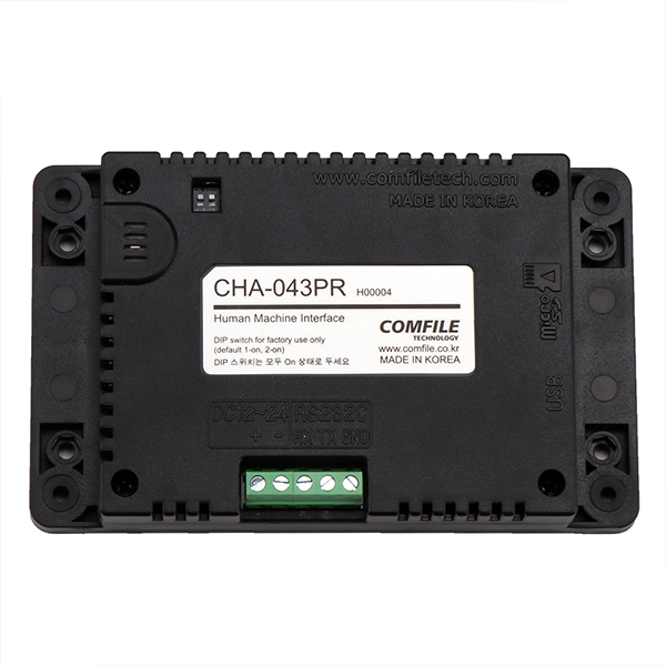 CHA-043PR (HMI / 4.3인치 휴먼 머신 인터페이스)