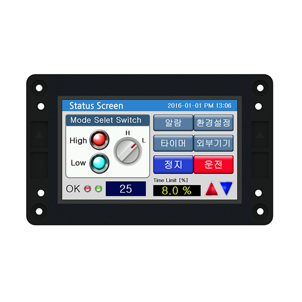 CHA-043PR (HMI / 4.3인치 휴먼 머신 인터페이스)