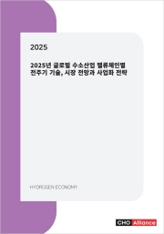 2025년 글로벌 수소산업 밸류체인별 전주기 기술, 시장 전망과 사업화 전략