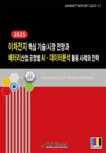 이차전지 핵심 기술/시장 전망과 배터리산업 공정별 AI·데이터분석 활용 사례와 전략