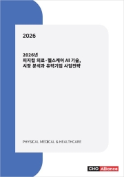 2026년 피지컬 의료&middot;헬스케어 AI 기술, 시장 분석과 유력기업 사업전략