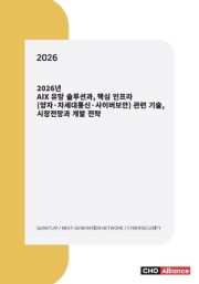 2026년 AIX 유망 솔루션과, 핵심 인프라(양자&middot;차세대통신&middot;사이버보안) 관련 기술, 시장전망과 개발 전략