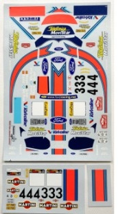 [사전 예약] RTK24/097 Renaissance 1/24 Ford Focus WRC"Martini" Mc Rae 1er Chypres 2001