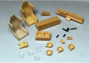 [사전 예약] RTk24/417 1/24 Renault 5 Alpine Groupe 2 - set de pieces r&eacute;sine + tourn&eacute;es for Revell