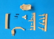 [사전 예약] RTK24/436 1/24 BMW M3 Set de conversion Piste => Rallye Sans Roues for Beemax