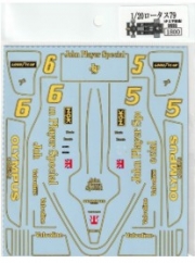 [사전 예약] D555 1/20 Lotus 79 Decal [D555]