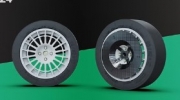 [사전 예약] TK24005 1/24 Lancia Delta HF 1993 Speedline rims