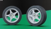 [사전 예약] TK24006 1/24 Lancia Delta HF OZ Rims - Esso Grifone Type