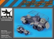 [사전 예약] T35250 1/35 Sd.Kfz 232 accessories set for Italeri