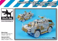 [사전 예약] E48003 1/48 Supacat Jackal accessories set