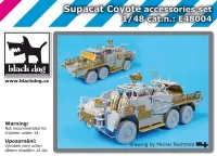 [사전 예약] E48004 1/48 Supacat Coyote accessories set