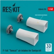 [사전 예약] RSU48-0378 F-14A "Tomcat" air intakes for Tamiya kit (3D Printed) (1/48)