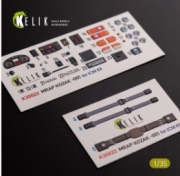 [사전 예약] K35022 Kozak-001 Ukrainian MRAP 3D decals for ICM kit (1/35)
