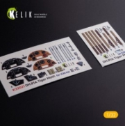 [사전 예약] K32021 DH.81A Tiger Moth - Interior 3D Decal for ICM kit (1/32)