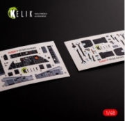 [사전 예약] K48002 F-111 D/E Aardvark interior 3D decals for HobbyBoss kit (1/48)