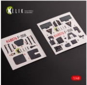 [사전 예약] K48076 F-35B interior 3D decals for Tamiya kit (1/48)