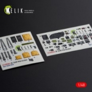 [사전 예약] K48084 B-26B Marauder interior 3D decals for ICM kit (1/48)