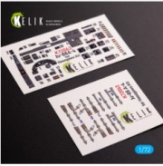 [사전 예약] K72063 Junkers JU 88 A-4 interior 3D decals for Hasegawa kit (1/72)