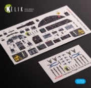 [사전 예약] K72065 Handley Page Victor B Mk2 interior 3D decals for Airfix kit (1/72)