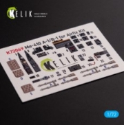 [사전 예약] K72069 Messerschmitt Me410A-1 interior 3D decals for Airfix kit (1/72)