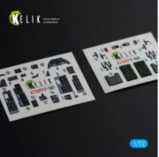 [사전 예약] K72097 F-16D interior 3D decals for Revell kit (1/72)