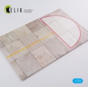 [사전 예약] KS72043 Turkish Eskisehir Air Base - Base - Acrylic 3 mm (280 x 180 mm) (170 g) (1/72)