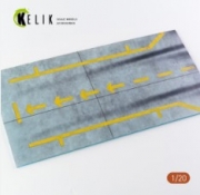 [사전 예약] KS20003 Pit-F1 Pitstop Type 1 Base - Acrylic 3 mm (180 x 357 mm) (210 g) (1/20)