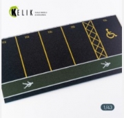 [사전 예약] KS43001 Supermarket Parking type 1 Base - Acrylic 3 mm (180 x 357 mm) (210 g) (1/43)