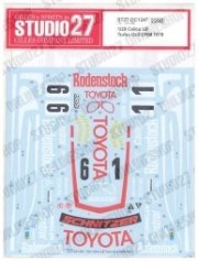 ST27-DC1247 1/20 Celica LB Turbo Gr.5 DRM 1978 for TAMIYA