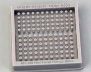 HD08-0004 1/12 M6,M8 Hex Head Flange Bolts（3D print）(D)