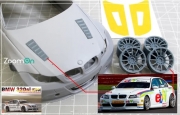 [사전 예약] Z170 1/24 BMW 320si (E90) BTCC 2012 eBay option parts