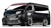 [사전 예약] Z171 1/24 Hiace S.A.D Custom Stinger J high roof ver. part set for Aoshima