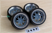 [사전 예약] ZR112 1/24 20 inch SSR Professor MS3 rim set