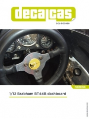 [사전 예약] DCL-DEC060 1/24 Brabham Ford BT44B Dashboard