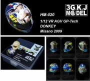 [사전 예약] HM-020 1/12 VR AGV GP-Tech Donkey Misano 2009