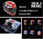 [사전 예약] HM-028 1/12 MM SHOEI X-14 Gracias 2023