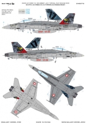 [사전 예약] G48075 1/48 SWISS AIR FORCE F/A-18C HORNET J-5017 SPECIAL PAINT SCHEME 2023