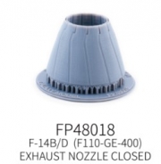 [사전 예약] FP48018 1/48 F-14B/D Exhaust&nbsp;Nozzle&nbsp;Closed (F110-GE-400)&nbsp; Tamiya