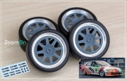 [사전 예약] ZR124 1/24 18 inch Enkei JTCC Civic rim set