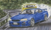 [사전 예약] FUJ18390 1/24 Skyline GT-R (BNR34) Kozo Hoshino