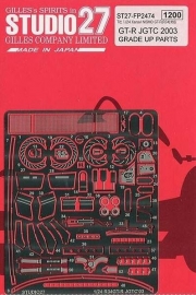 [사전 예약] ST27-FP2474 1/24 Nissan NISMO GT-R (R34) JGTC 2003 for Tamiya Studio27 Etching 스튜디오27 에칭