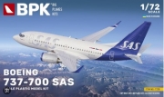 [사전 예약] BPK7228 1/72 737-700 SAS (1/72)