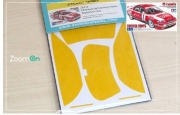 [사전 예약] ZD210 1/24 Window & light painting masks - Toyota Exiv Jtcc for Tamiya