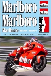 [사전 예약] TBD1043 1/12 Yamaha YZR500 2001 Biaggi Checa Decal TBD1043
